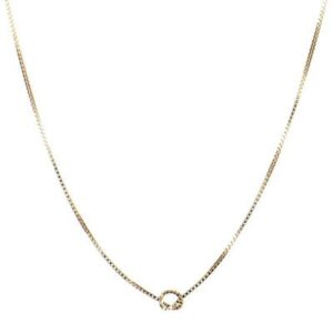Collier sautoir Nostrand doré TITLEE l www.little-home.fr Bijoux fantaisie femme adolescente jeune fille