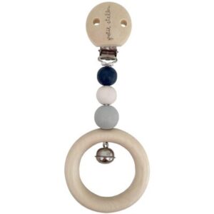 Hochet d'activité bois marine midnight PETIT STELLOU