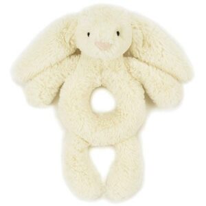Hochet lapin bashful NEW - crème JELLYCAT