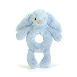 Hochet peluche lapin bashful bleu JELLYCAT LONDON l www.little-home.fr Peluche Bébé Coffret Naissance