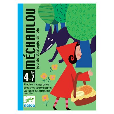 Jeu de cartes Méchanlou DJECO
