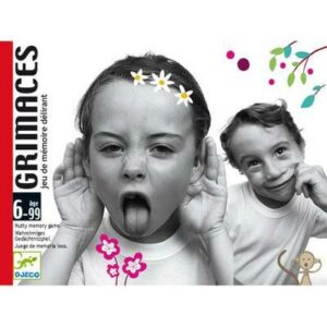 Jeu de mémoire grimaces DJECO l www.little-home.fr Jeu de société pour enfant à partir de 5 ans