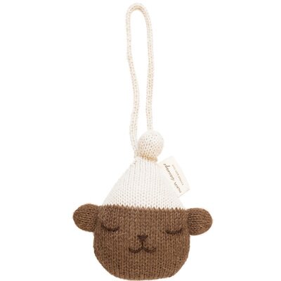Jouet éveil bébé ours brun teddy MAIN SAUVAGE l www.little-home.fr Jouet Portique éveil Montessori gym