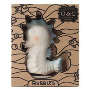 Jouet vintage Bubbles Hippocampe OLI&CAROL Jouet d'amusement pour le bain naturel