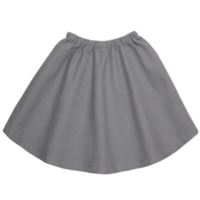 Jupe femme Julia coton Bio gris stone grey NUMERO 74 l www.little-home.fr Jupe soleil mi-saison mode N74
