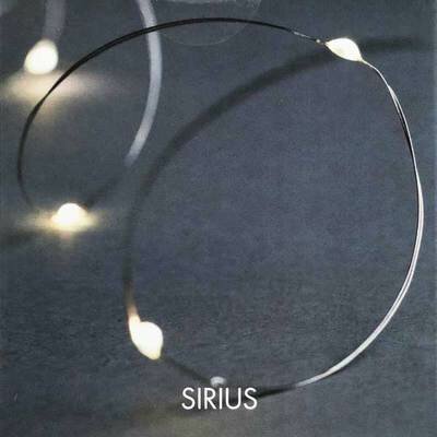 Guirlande lumineuse LED Knirke fil argent SIRIUS l www.little-home.fr Déco Guirlande noël chambre enfant