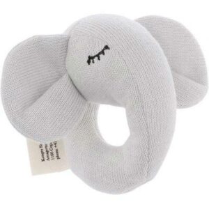 Jouet hochet Mini Elephant KONGES SLOJD l www.little-home.fr Jeux Jouets Eveil Bébé Montessori Naissance