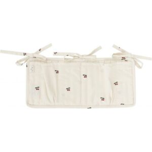 Organisateur poches berceau cerises KONGES SLOJD llittle-home.fr BIO