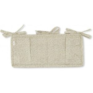 Organisateur poches berceau fleurs melodie KONGES SLOJD www.little-home.fr