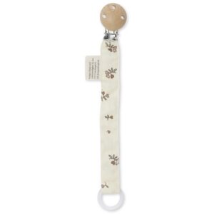 Attache-sucette Petit Amour Rose Clip bois KONGES SLOJD little-home.f