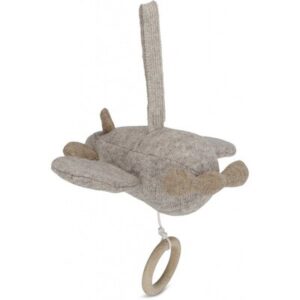 Mobile musical Avion - gris beige chiné KONGES SLOJD
