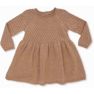Robe en tricot Ballerina - terracota KONGES SLOJD