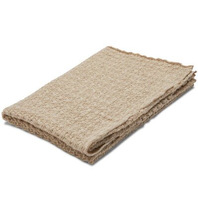 Couverture Naissance laine Creamy White KONGES SLOJD