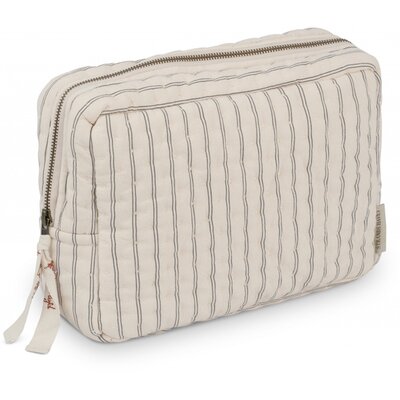 Trousse toilette maternité Rayures marine KONGES SLOJD www.little-home.fr