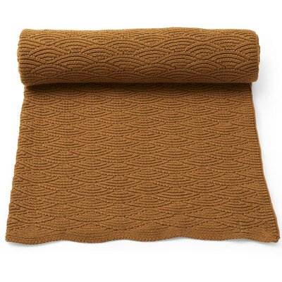 Couverture pointelle en tricot Bio dijon KONGES SLOJD www.little-home.fr