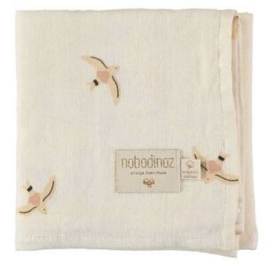 1 petit lange Nude Haiku Birds Oiseaux BIO NOBODINOZ