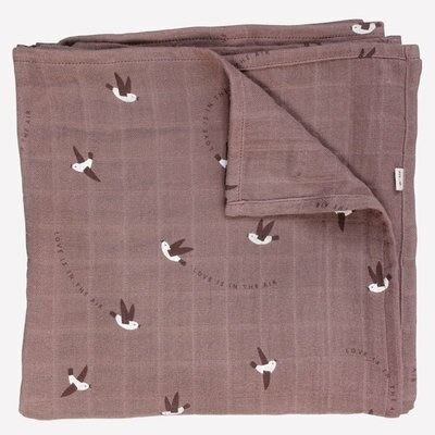 Grand lange bio Love MAIN SAUVAGE l www.little-home.fr Nouveauté bébé