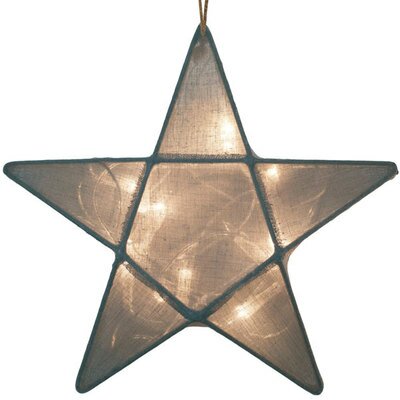 Lanterne étoile - bleu gris NUMERO 74