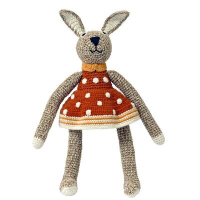 Lapin BIO - camel robe orange ANNE-CLAIRE-PETIT