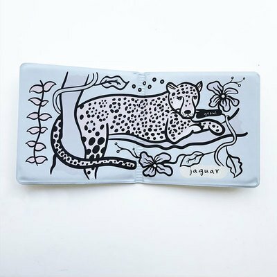 Livre de bain à colorier Rain Forest WEE GALLERY l www.little-home.fr Jouets Bain Coloriage Tropical