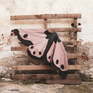 Ailes papillon Lucy et headband rose fané NUMERO 74
