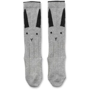 Chaussettes Sofia Lapins gris chiné LIEWOOD l www.little-home.fr Chaussettes lapins enfants Mode bébé