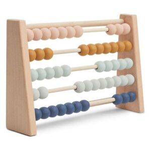 Boulier Abaque en bois - Amy LIEWOOD l www.little-home.fr Jeu d'éveil traditionnel en bois enfant bébé