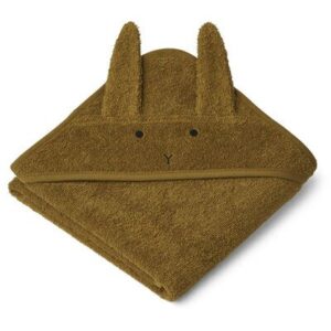 Cape de bain Lapin bio Olive LIEWOOD l www.little-home.fr Sortie Bain