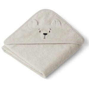Cape de bain bébé ours polaire LIEWOOD l www.little-home.fr Sortie Bain