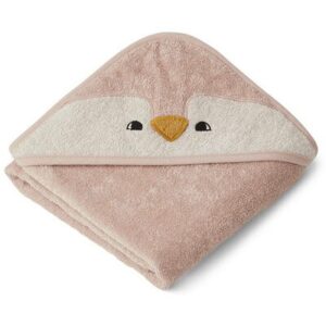 Cape de bain bébé Pingouin LIEWOOD l www.little-home.fr Sortie Bain Bébé