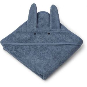 Cape bain Lapin bleu blue wave LIEWOOD l www.little-home.fr Serviette bébé