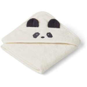 Cape de bain bébé panda écru LIEWOOD l www.little-home.fr Sortie Bain Béb