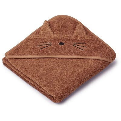Cape de bain Chat terracota Albert LIEWOOD www.little-home.fr Sortie Bain