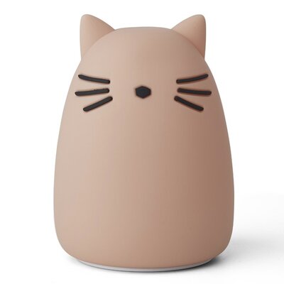 Lampe veilleuse enfant bébé Winston chat rose LIEWOOD