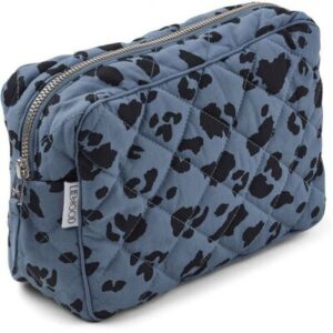 Trousse de toilette Léopard Bleu LIEWOOD www.little-home.fr maternité bébé