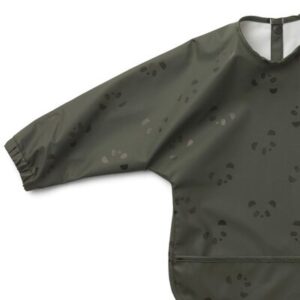 Bavoir Enfant déperlant Cape Merle Panda kaki LIEWOOD