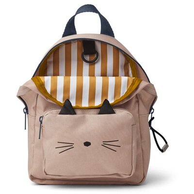 Petit Sac à dos maternelle Saxo - Chat Rose LIEWOOD