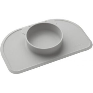 Set repas silicone mini bol ours - gris clair LIEWOOD