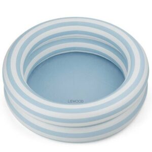 Piscine gonflable Léonore - rayures sea blue LIEWOOD
