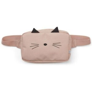 Sac Banane Pochette voyage Kendall chat rose LIEWOOD
