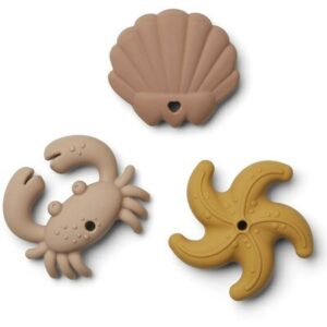 3 Mini jouets de dentition Tonk - rose mix LIEWOOD