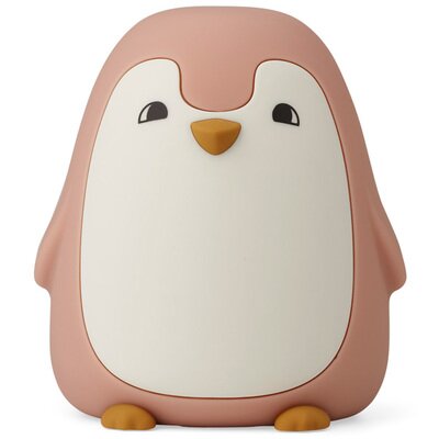 Lampe veilleuse rechargeable pingouin rose LIEWOOD