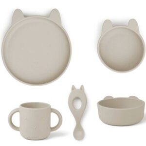 Set repas, coffret vaisselle - Lapin sandy LIEWOOD