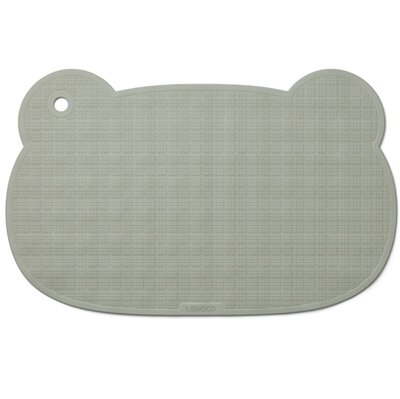 Tapis de bain antidérapant - Mr Bear bleu LIEWOOD