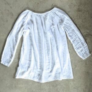 Robe courte Nina Maman - blanc NUMERO 74
