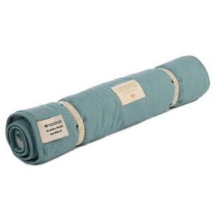 Matelas à langer Voyage Nomad Magic Green coton Bio NOBODINOZ l www.little-home.fr Cadeau de Naissance