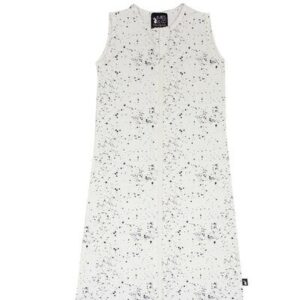 Gigoteuse été jersey coton Galaxy white MIES and Co l www.little-home.fr Gigoteuse légère bébé naissance