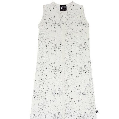 Gigoteuse été jersey coton Galaxy white MIES and Co l www.little-home.fr Gigoteuse légère bébé naissance