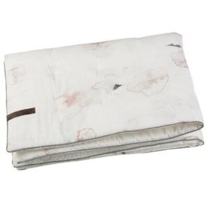 Couverture édredon naissance Forever Flower MIES and Co www.little-home.fr