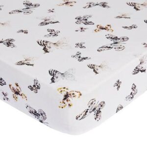 Drap housse bébé 60 x 120 papillon Fika MIES and Co